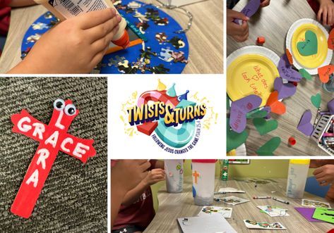 Crafts For Twists And Turns Vbs, Twist & Turns Vbs Crafts, Vbs Themes Ideas Vacation Bible School, Vbs Twists And Turns Crafts, Vbs 2023 Twists And Turns Craft Ideas, Twist And Turns Vbs 2023 Crafts, Mario Vbs, Vbs Twists And Turns, Twist And Turns Vbs 2023