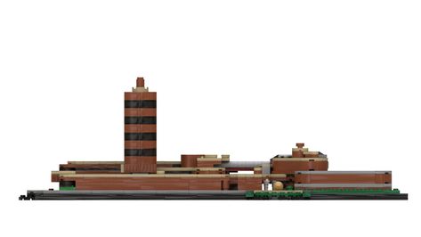 Johnson Wax Building, Research Building, Johnson Wax, Frank Lloyd Wright Architecture, Frank Lloyd Wright Buildings, Modular Unit, Frank Lloyd, Lego Ideas, Frank Lloyd Wright