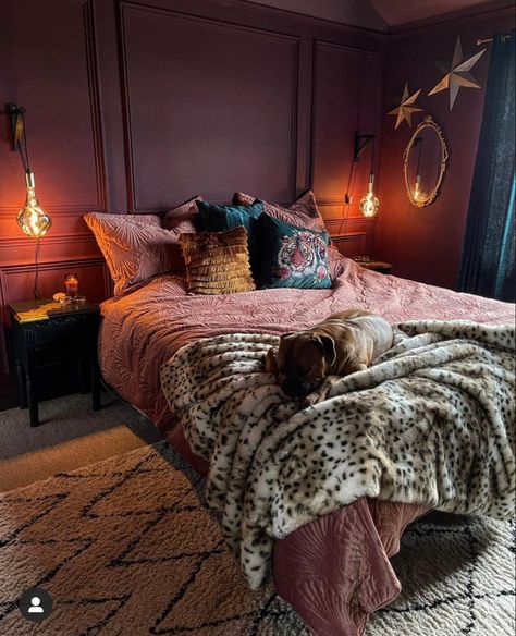 Leopard Bedroom Decor, God I Love Him, Home Design App, Pink Bedroom Design, Bedroom Reveal, Bedroom Wall Colors, Dreamy Room, Dream Room Inspiration, Design App