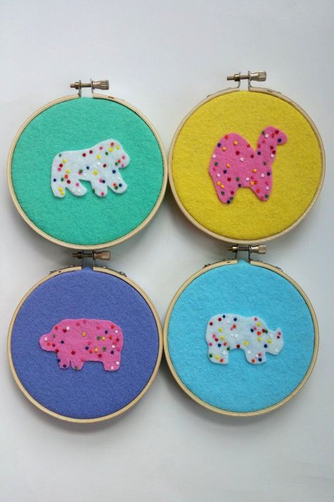 Circus Animal Cookies, Animal Cracker, Circus Animal Cookie, Animal Cookie, Cookie Craft, Circus Animals, Animal Crackers, Animal Cookies, Crafty Kids