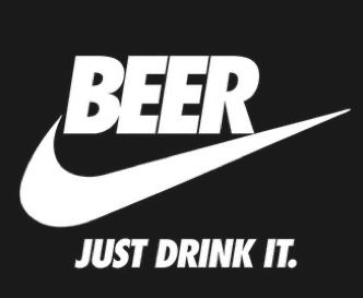 Just Drink It Nike, Diy Beer Pong, Diy Beer Pong Table, Beer Pong Table Designs, Funny Drinking Quotes, Beer Table, Los Angeles Airport, High Jokes, Beer Svg