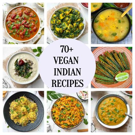 Vegan Indian Recipes - Indian Veggie Delight Halloween Meals, Veggie Sushi, Vegan Sandwich Recipes, Vegan Pizza Recipe, Chickpea And Spinach Curry, Vegan Indian Recipes, Vegan Richa, Indian Appetizers, Vegan Sushi