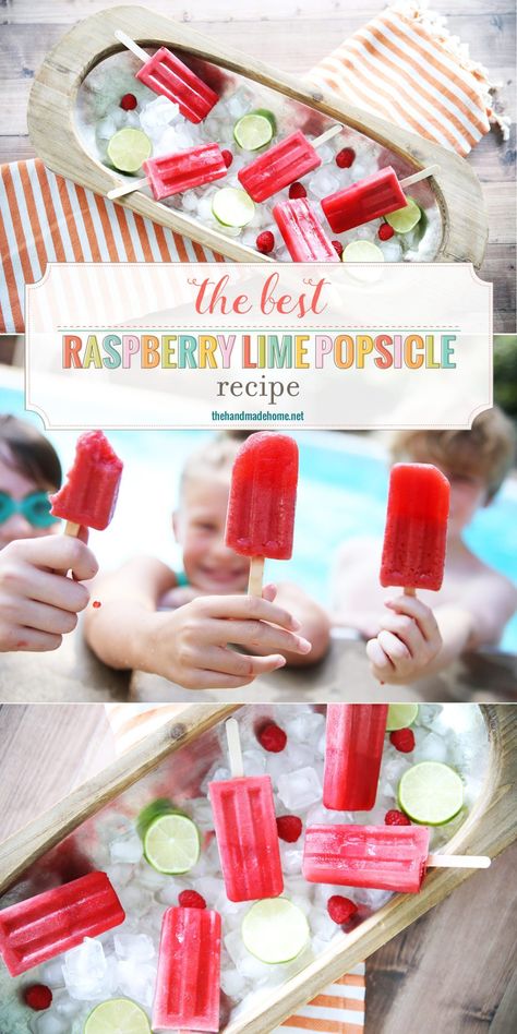 raspberry lime popsicle recipe that are perfect for the Summer and all year round!  A quick and easy delicious treats for kids from 1-189!  Come and get the easy how to!  Great for guests too!  #Quick andEasyRaspberryLimePopsicle #HomemadeRaspberryLimePopsicle #Thebestraspberrylimepopsicle Summer Popsicle Recipes, Raspberry Popsicles, Lime Popsicles, Treats For Kids, Summertime Recipes, Homemade Popsicles, Cold Treats, Mint Cookies, Popsicle Recipes