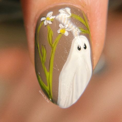 These remind me of a Phoebe Bridgers song
Spooky halloween nails 2025 nail art gel nails gel nail art inspo ghost nails garden ghosts floral ghosts art designs vintage looking nails halloween nails vintage halloween nails french tips ash brown detailed nail art aesthetic halloween ghost nails fall 2024 nails october nail inspo Phoebe Bridgers Nails, Halloween Nails French, Phoebe Bridgers Song, Halloween Ghost Nails, Nails 2025, Nail Art Gel Nails, Ghosts Art, Art Gel Nails, Nail Art Aesthetic