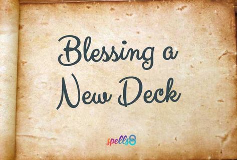 3. How to Bless a New Deck Our Energy, Tarot Reader, Old Flame, New Deck, Video Course, Tarot Readers, Tarot Deck, Video Lessons, Wonderful Things