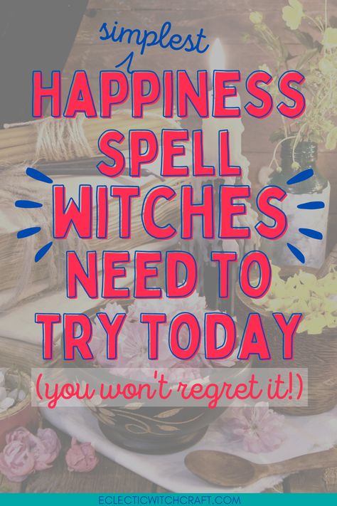 Lift your spirits with this easy spell. I’ve been using it for years now and I love it! It’s very simple but effective. In witchcraft, there are many spells that are used to create change in one’s life. This is just one of them. Eclectic witchcraft has its own unique way of doing things and this is just another example of how different traditions work together to bring about positive changes in people’s lives. This is an easy spell to do and requires no special tools or ingredients. Spell To Bring Peace To Family, Spells For Change, Positive Energy Spell, Spells For The New Year, Happiness Spell For Someone Else, Spell For Happiness, Easy Witch Spells For Beginners, Spells That Actually Work No Ingredients, Spells For Happiness