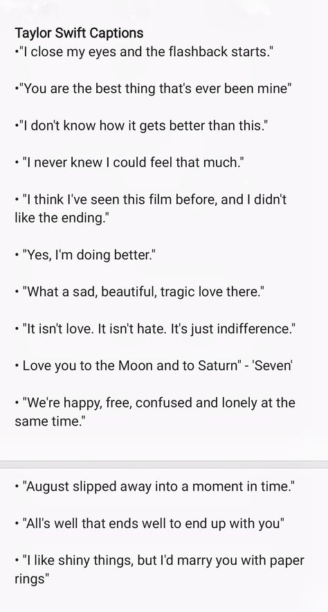 Gf Captions Instagram, Bios About Him, Taylor Swift Matching Bio, Enhypen Captions For Instagram, Deep Bios For Instagram, Ig Poses Men, Caption For Happy Moments, Songs Captions Instagram, Taylor Swift Ig Captions