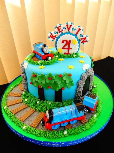 Titipo Train Cake, Thomas The Train Birthday Party Cake, Train Birthday Party Cake, Thomas Train Birthday Cake, Thomas The Tank Cake, Thomas The Train Birthday Cake, Thomas Birthday Cakes, Thomas The Train Cake, Thomas Cake