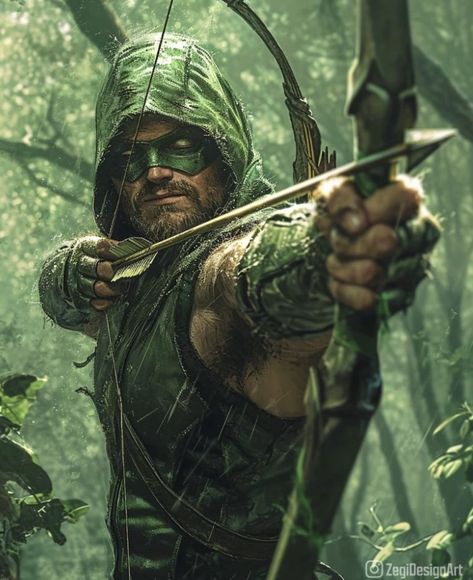 Archer Concept Art, Green Arrow Art, Green Arrow Wallpaper, Arrow Tv Show, Arrow Artwork, Green Lantern Green Arrow, Arrow Comic, The Green Arrow, Marshmello Wallpapers