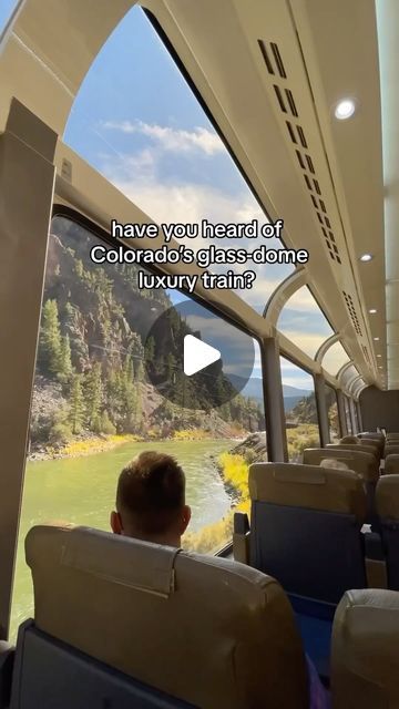 Amanda Bittner on Instagram: "This luxury train ride is a mustttt for your Colorado bucket list. 🚂✨ @rockymountaineer is back for another season of the Rockies to Red Rocks route from Denver to Moab and it is seriously stunning! #ad   I had the pleasure of riding the Rocky Mountaineer last fall and loved every minute of this trip including:  -two days on the train and an overnight hotel stay in Glenwood Springs  -gourmet meals & boozy beverages -fun facts and stories from the hosts -gorgeous views of the Rockies you’d never see on any other type of transportation  The season runs now through October - hop onboard!   #colorado #coloradolife #trainride #rockymountaineer" Train Ride Colorado, Colorado Train Rides Rocky Mountains, Train Rides In Colorado, Colorado Bucket List, Cheap Destinations, Rocky Mountaineer Train, Travel Colorado, Rocky Mountaineer, Colorado Travel Guide