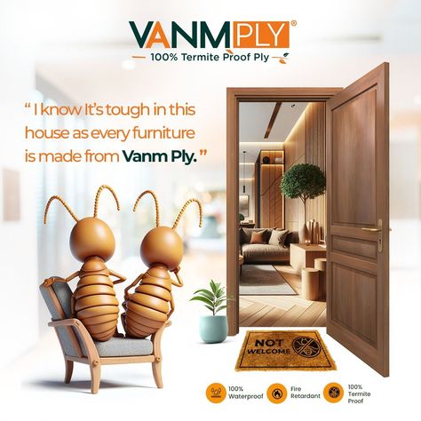 Your home is protected from termites when you use "Vanm Plywood" for your plywood needs. Plywood Advertisement, Plywood Creative Ads, Plywood Ads, Indian Fashion Lehenga, Fashion Lehenga, Insta Post, Protecting Your Home, Insta Posts, Gifts For Father