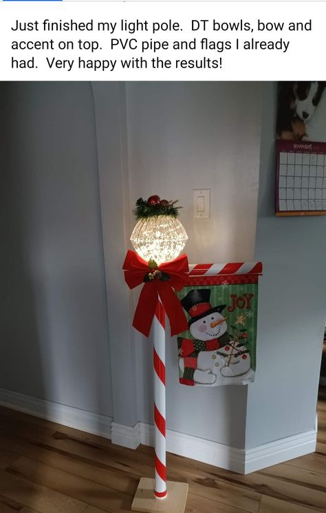 Christmas Lamp Post, Affordable Christmas Decorations, Christmas Decorations Diy Crafts, Dollar Tree Christmas Decor, Christmas Crafty, Diy Christmas Ornaments Easy, Christmas Themes Decorations, Dollar Tree Christmas, Crafts Decor