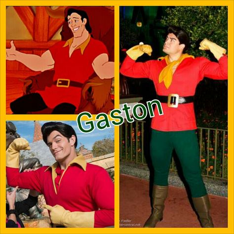 Gaston Costume Gaston Costume Diy, Diy Gaston Costume, Gaston Costume, Beauty And The Beast Costume, Beast Costume, Harry Potter Disney, Halloween Disney, Halloween Express, Disney Fanatic