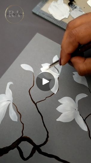 133K views · 4.5K reactions | Mesmerizing Magnolia Tree Branch Painting | Mesmerizing Magnolia Tree Branch Painting | By Colors N Shades-The magical RenderingFacebook Tree Branch Painting, Painting Magnolia, Branch Painting, Magnolia Paint, Magnolia Tree, Painted Scarf, Magnolia Trees, Pouring Painting, Color Painting