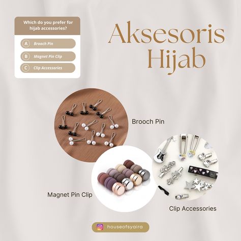 What’s your go-to hijab accessory for the perfect look? Let us know in the comments! Brooch Pin, Let It Be, Quick Saves