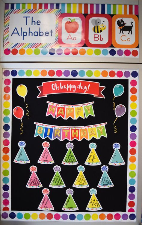 Birthday Bulletin Board For Preschool Class C37 Birthday Chart For Preschool, Preschool Birthday Board, Birthday Poster Board, Birthday Classroom, Birthday Chart Classroom, Birthday Bulletin Board, Preschool Birthday, Birthday Board Classroom, Class Birthdays