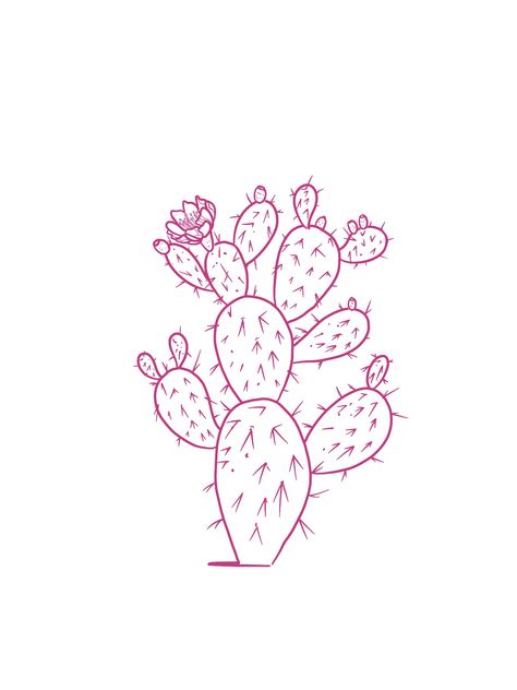 Prickly Cactus Tattoo, Fine Line Cactus Tattoo, Prickly Pear Cactus Tattoo, Cactus Tattoo Design, Tattoo Cactus, Arizona Christmas, White Wallpapers, Tramp Stamp Tattoos, Prickly Cactus