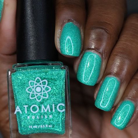 Valerie on Instagram: “*PR* @atomicpolishmn The Molecular Collection Release date: June 10, 11 am CST The molecular collection consists of 6 color-shifting…” Toenail Art, Fun Nail Colors, Solid Color Nails, Month Of June, Sodium Chloride, Cosmetic Glitter, Toes Designs, Polish Colors, Gel Polish Colors