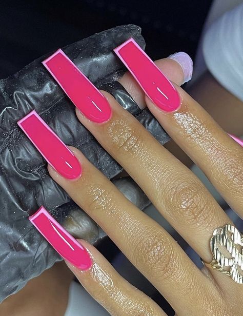 Diy Acrylic Nails, Glamour Nails, Nails Design With Rhinestones, Girly Acrylic Nails, Daily Nail, Work Nails, Long Acrylic Nails Coffin, Acrylic Nails Coffin Pink, Unique Acrylic Nails