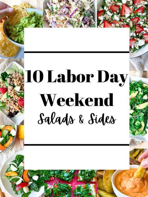 Labor Day Salad Ideas, Labor Day Salads, Tossed Salad, Cookout Food, Summer Gathering, Labour Day Weekend, Labor Day Weekend, Salad Dressings, Labor Day