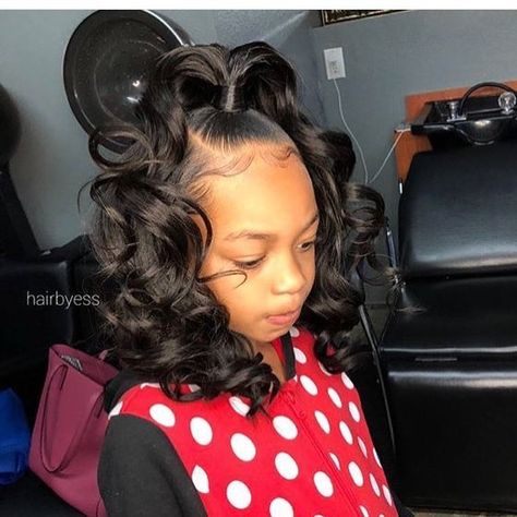 Curly ends make #messybuns! 😍😍😍 #teamnatural #mytropicalroots #protectivestyles #protectivehairstyles #hairjourney #braidstyles… Lil Girl Hairstyles, Birthday Hairstyles, Hair Done, Girls Hairstyles Braids, Flat Iron Hair Styles, Black Kids Hairstyles, Braids For Kids, Kids Braided Hairstyles