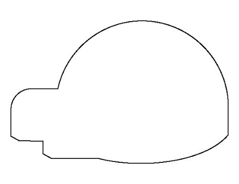 Igloo pattern. Use the printable outline for crafts, creating stencils, scrapbooking, and more. Free PDF template to download and print at http://patternuniverse.com/download/igloo-pattern/ Igloo Activities For Toddlers, Igloo Printable Template, Igloo Template Free Printable, Igloo Crafts For Toddlers, Igloo Craft Preschool, Igloo Printable, Igloo Template, Polar Animals Preschool Crafts, Printable Art Templates