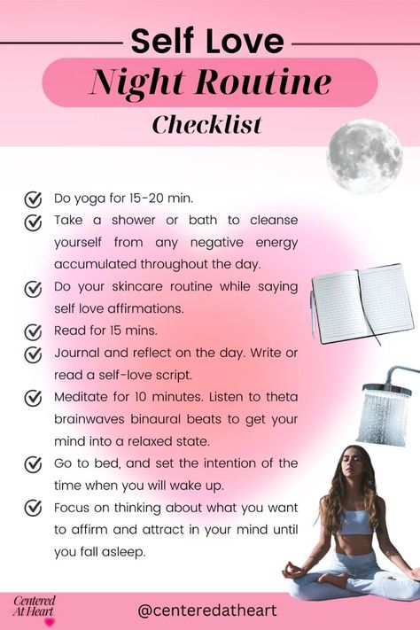 Before Bed Self Care, Self Love Morning Routine, Bed Time Routine Aesthetic, Friday Night Self Care Routine, Healthy Self Care Routine, Self Care Regimen, Self Care Night Routine Checklist, Women Self Care Routine, That Girl Aesthetic Routine