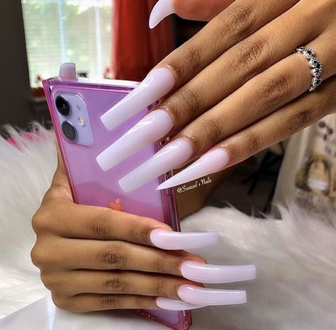 Nails With Pointy Pinky, Xl French Tip Nails, Nails Clear, 2022 Nails, Walk With God, Nails Pretty, Acrylic Nail Set, Nails Cute, Drip Nails