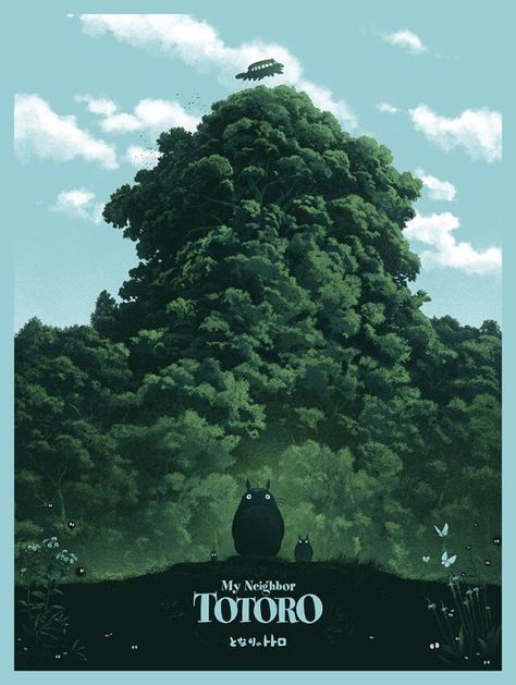 Ghibli Gems 💎 on Twitter: "Studio Ghibli movie posters 🎥… " Totoro Poster, Studio Ghibli Films, Art Studio Ghibli, Studio Ghibli Poster, Ghibli Artwork, Studio Ghibli Movies, Studio Ghibli Art, Ghibli Movies, Ghibli Art