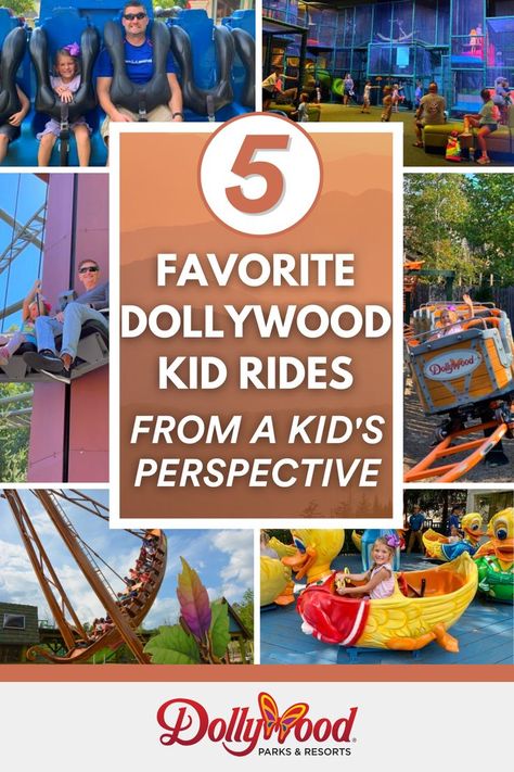 Dollywood Rides, 5 Kids, Kids Ride On, Smoky Mountains, Vacation Ideas, Spring Break, Family Vacation, Behind The Scenes, Things To Do