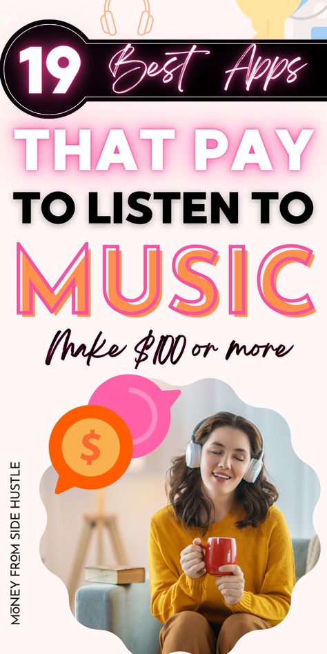 easy ways to make money Make Money Listening To Music, Money Making Websites, Make Side Money, Us Stock Market, Apps That Pay You, Apps That Pay, Make Quick Money, Online Jobs From Home, Win Money