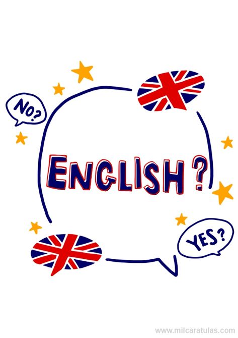 ▷ Las MEJORES Portadas de Ingles del 【2020 】 English Learning Course, English Logo, School Book Covers, English Resources, Bullet Journal School, Diy Teacher Gifts, Lettering Tutorial, Bullet Journal Doodles, English Class