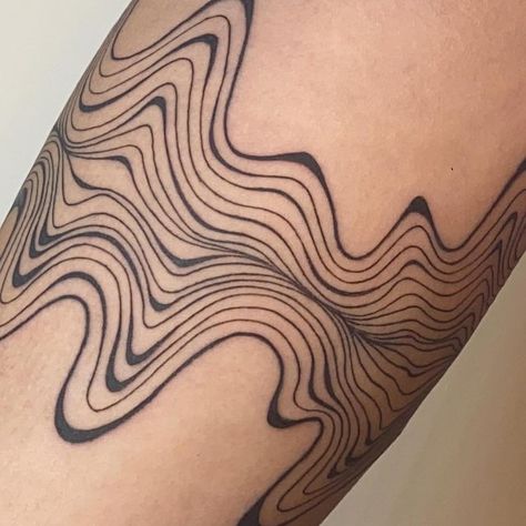 Enjoy The Now Tattoo, Meditate Tattoo, Brain Frequencies, Trying Tattoo, Frequency Tattoo, Atom Tattoo, Sticker Sleeve, Nice Background, Inspired Tattoos