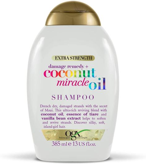 Ogx Coconut Miracle Oil, Coconut Miracle Oil, Ogx Hair, Ogx Coconut, Coconut Oil Conditioner, Ogx Shampoo, Ogx Hair Products, Coconut Oil Shampoo, Coconut Milk Shampoo