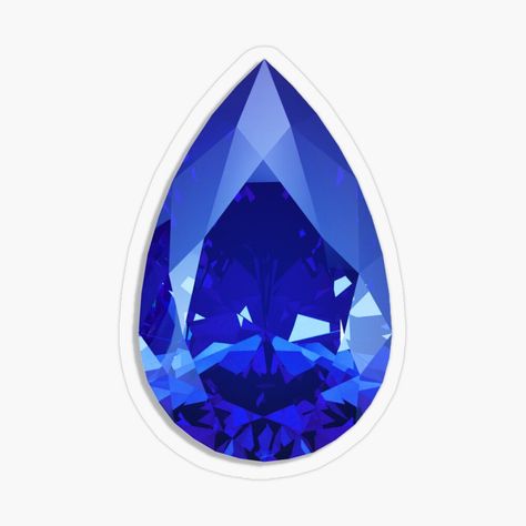 Get my art printed on awesome products. Support me at Redbubble #RBandME: https://www.redbubble.com/i/sticker/Blue-teardrop-gem-by-EMXEdesigns/157034286.O9UDB?asc=u Gem Drawing, Crystal Stickers, Oc Inspo, Plastic Stickers, Personalized Water Bottles, Laptop Stickers, Science Poster, Sticker Design, Stranger Things Fanart