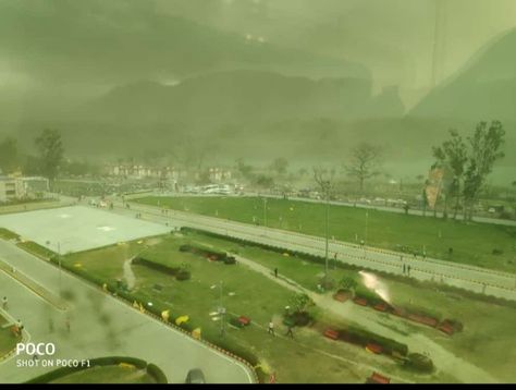 Campus of AIIMS Rishikesh during cyclone Aiims Rishikesh Campus, Aiims Rishikesh, Rishikesh, 2025 Vision, Dream Job, Baseball Field, Soccer Field, Golf Courses, Vision Board