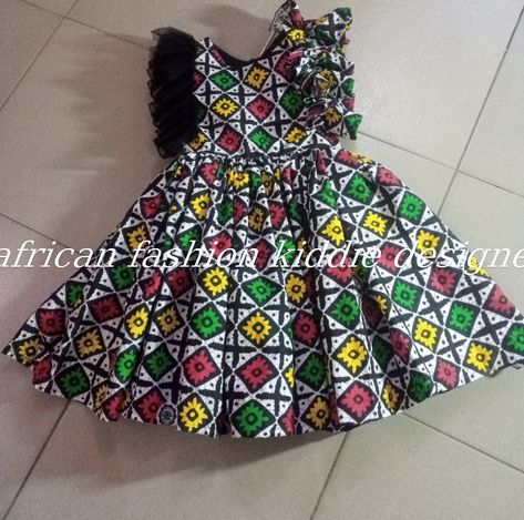 Baby Girl Ankara Gown Style, Children Gowns Dresses Nigeria, Latest Children Ankara Gown, Children Gown Styles, Children Ankara Gowns, Children Wears, African Kids Clothes, Long Skirt And Top