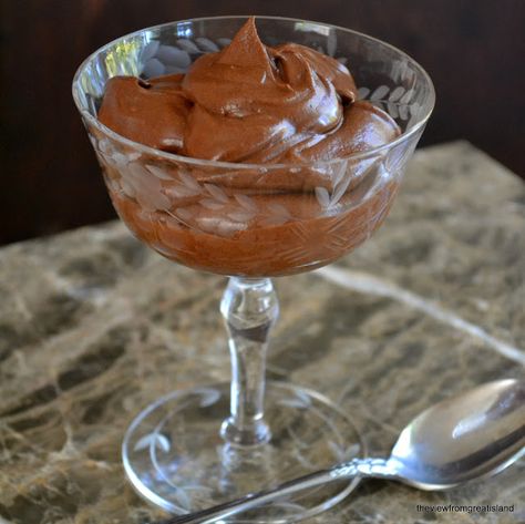 Amazing One-Ingredient Chocolate Mousse - The View from Great Island Quinoa Chocolate Cake, Quinoa Chocolate, Wine Jelly, The View From Great Island, Homemade Mayonnaise, Chocolate Liqueur, Easy Comfort Food, Chocolate Zucchini, Chocolate Bark