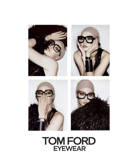 Gigi Hadid for Tom Ford Eyewear Campaign Spring 2019 Tom Ford Photography, Tom Ford Campaign, Tom Ford Aesthetic, Glasses Campaign, Nike Trends, Eyewear Photography, Eyewear Campaign, Tom Ford Glasses, Fashion Campaign