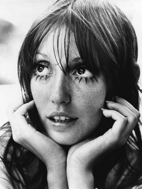 Shelly Duvall Shelly Duvall, Shelley Duvall, Olive Oyl, Nancy Sinatra, Sharon Tate, Charles Bukowski, Brigitte Bardot, The Shining, Interesting Faces