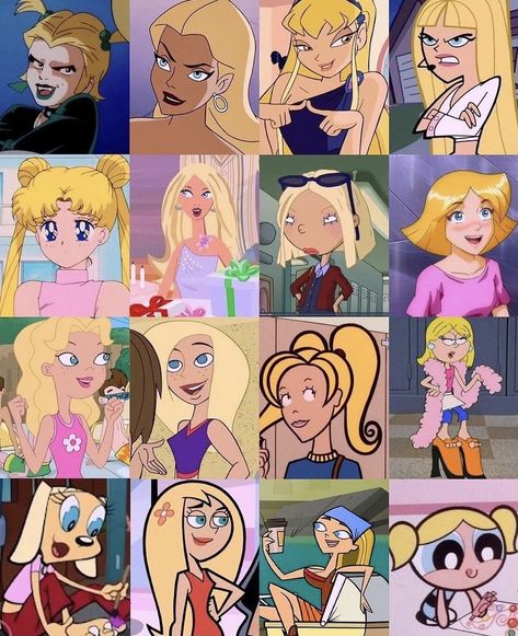 Blonde Cartoon Characters, Cartoon Baddies, Kida Disney, Cartoon Halloween Costumes, Blonde Halloween Costumes, Iconic Halloween Costumes, Super Nana, Old Cartoon Shows, Cartoon Halloween