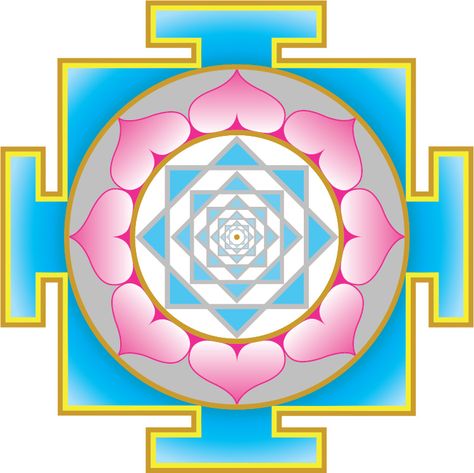 Venus Yantra Wallpaper, Yantra Wallpaper, Round Rangoli, Mantra Wallpaper, Yantra Art, 7 Chakras Meditation, Jyotish Remedy, Chakra Painting, Buddhist Iconography