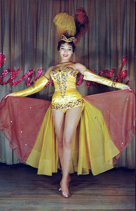 Club Savannah, Greenwich Village, NYC, 1950’s 1950s Showgirl Costume, Circus Showgirl Costume, Vintage Showgirl Costume, 1950s Showgirl, Greenwich Village Nyc, Showgirl Costume, Vegas Showgirl, Vintage Burlesque, Burlesque Costumes