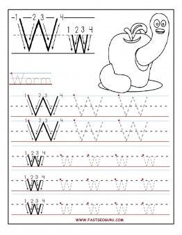 Free Printable letter W tracing worksheets for preschool. Free connect the dots alphabet printable worksheets for 1st graders Letters To Write, Alphabet Letter Worksheets, Letter Worksheets For Preschool, Printable Alphabet Worksheets, Abc Worksheets, Alphabet Worksheets Kindergarten, Preschool Alphabet, Kindergarten Letters, Writing Practice Worksheets