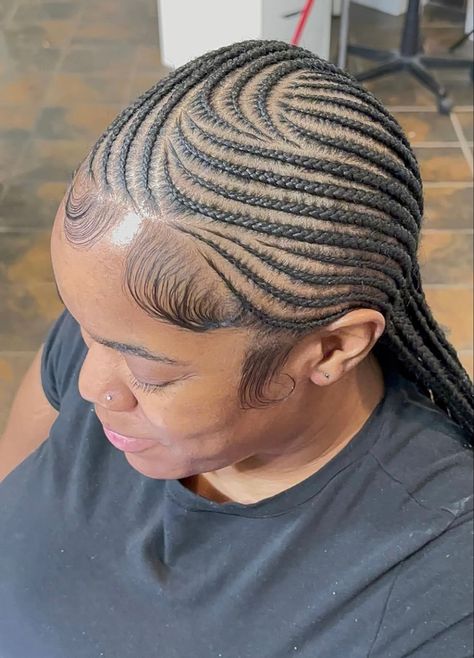 Big Cornrows Hairstyles, Braids To Try, New Braids, Cornrows Natural Hair, Cornrows Braids For Black Women, Twisted Hair, Protective Hairstyles For Natural Hair, Goddess Braids Hairstyles, Feed In Braids Hairstyles