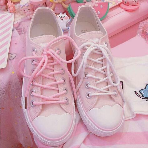 Cherry Blossom Shoes, Kawaii Hoodie, Dr Shoes, Pink Cherry Blossom, Shoes Free, Kawaii Shoes, Kawaii Fashion Outfits, Pink Fits, Pink Cherry