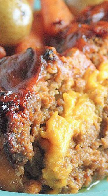 Easy Bacon Cheeseburger Meatloaf Hamburg Recipes, Cheeseburger Meatloaf Recipes, Bacon Cheeseburger Meatloaf, Meat Loaves, Cheeseburger Meatloaf, Meatloaf Dinner, Easy Bacon, Cheap Easy Meals, Easy Meatloaf