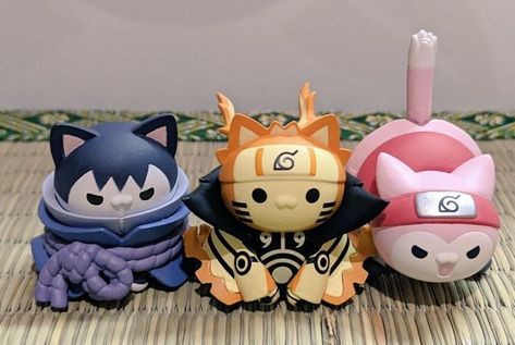 Video Game Room Decor, Naruto Merchandise, Naruto Teams, Pop Dolls, Cute Polymer Clay, Naruto Cute, Disney Princess Art, Anime Merchandise, Team 7