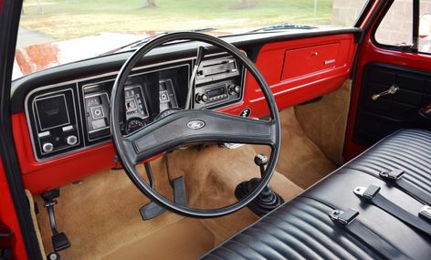 1974 Ford F250 Highboy Pickup Photo 4 1977 Ford F150 Interior, Ford F250 Highboy, 1977 Ford F150, F150 Interior, F250 Highboy, Ford F150 Interior, Muscle Truck, Speaker Mounts, Dream Trucks