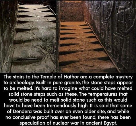 Hathor Temple, Temple Of Hathor, Ancient History Facts, Stone Steps, Interesting Facts About World, Creepy Facts, History Facts Interesting, Unbelievable Facts, Mystery Of History